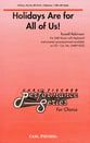 Holidays Are for All of Us SAB choral sheet music cover